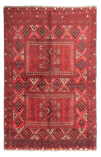 Turkaman tapijt 157x230cm - Perzisch tapijt - rood