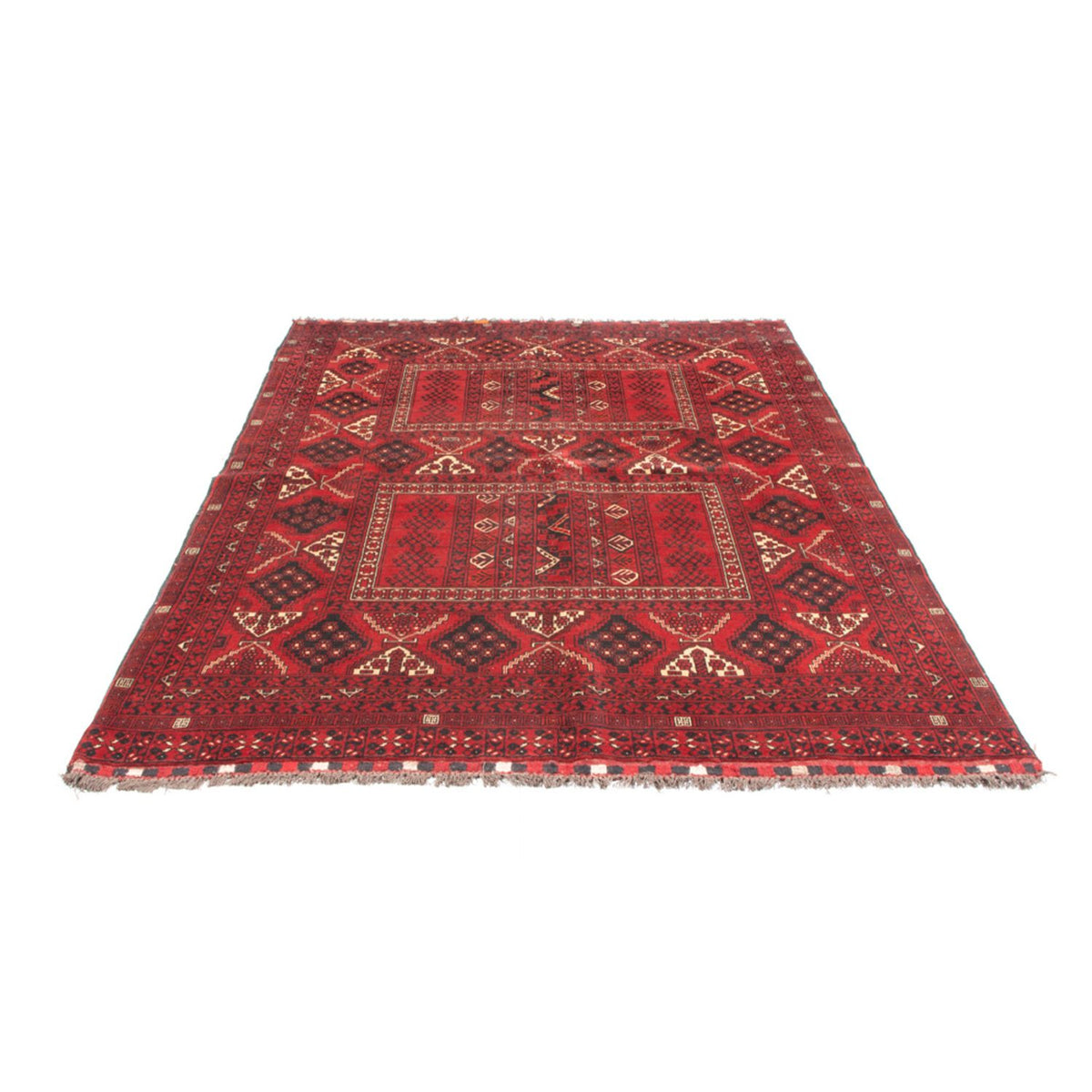 Turkaman tapijt - 230 x 157 cm - rood