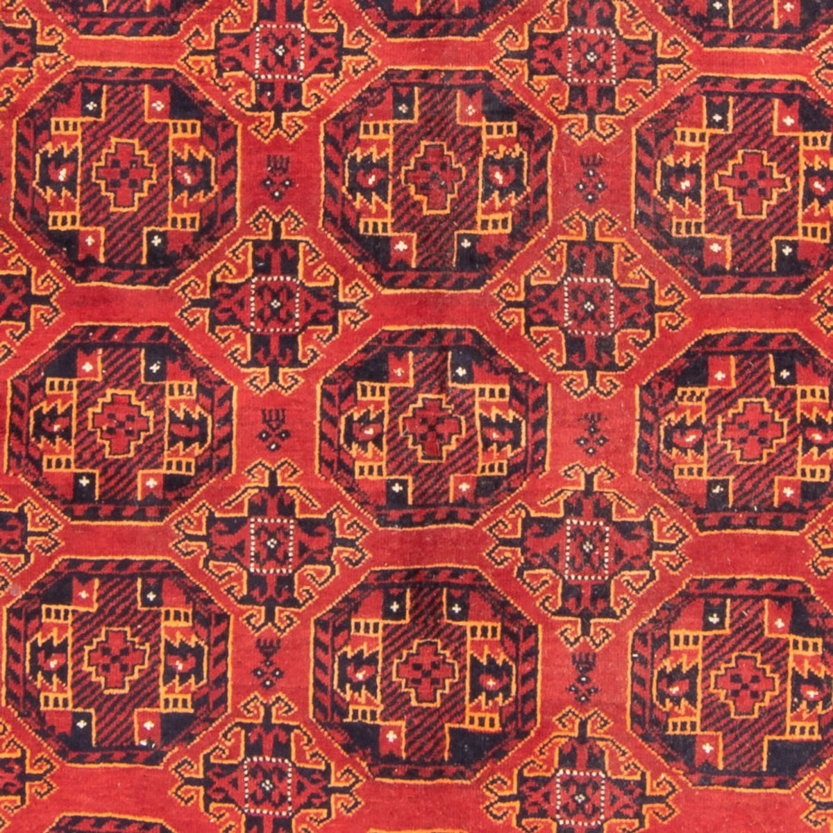 Turkaman tapijt - 246 x 157 cm - rood