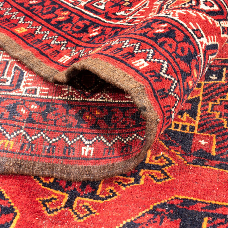 Turkaman tapijt - 246 x 157 cm - rood