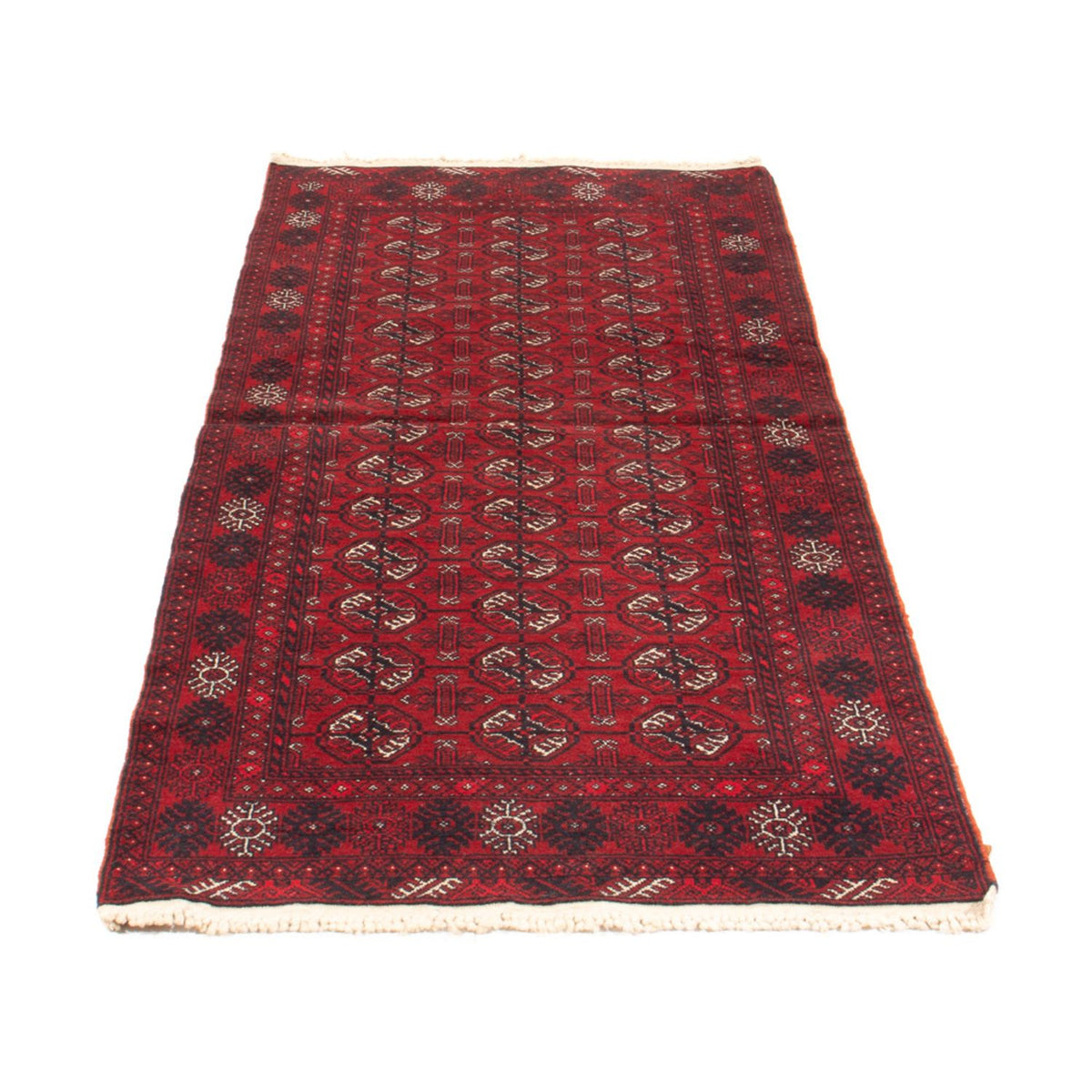 Loper Turkaman tapijt - 183 x 79 cm - rood