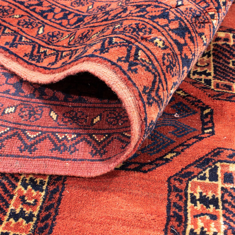 Turkaman tapijt - 200 x 148 cm - rood