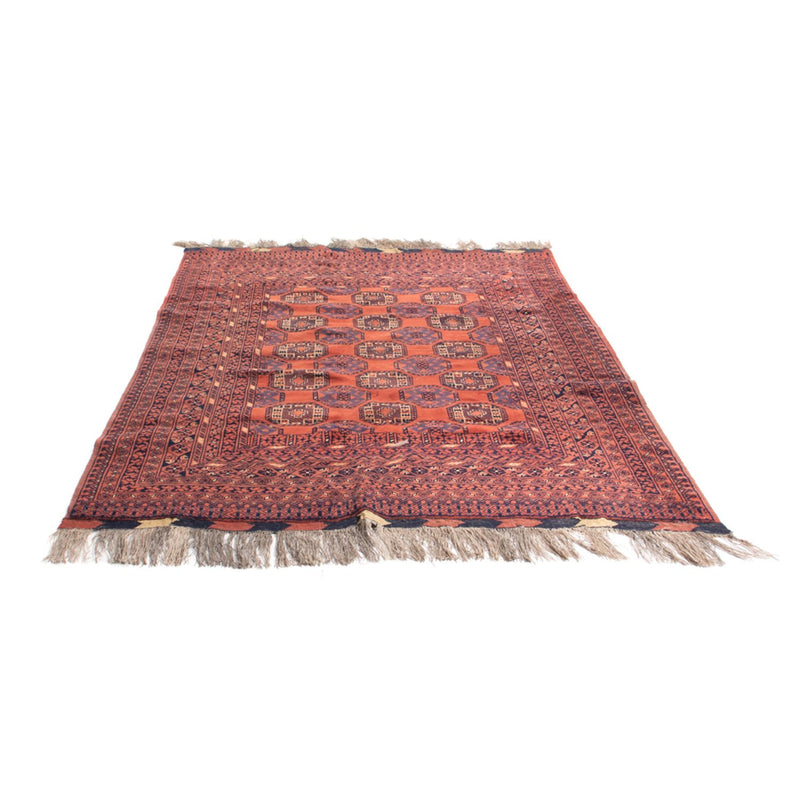 Turkaman tapijt - 200 x 148 cm - rood