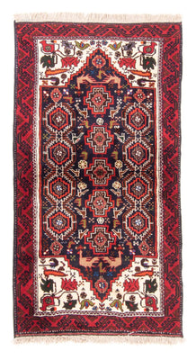 Loper Baluch tapijt - 175 x 85 cm - donkerblauw
