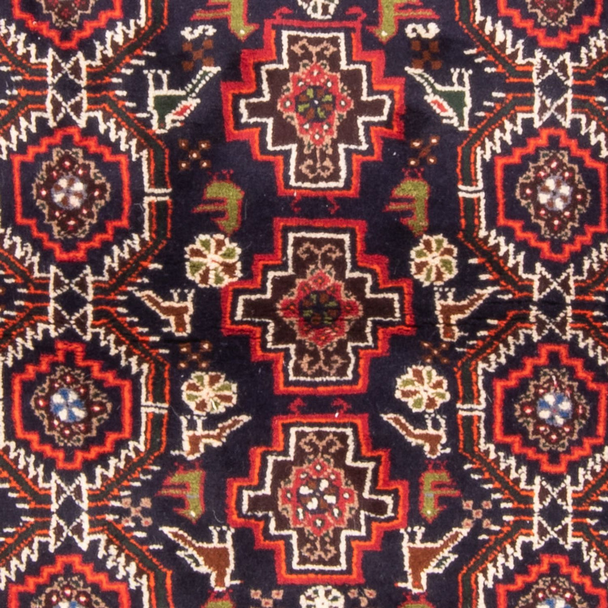 Loper Baluch tapijt - 175 x 85 cm - donkerblauw