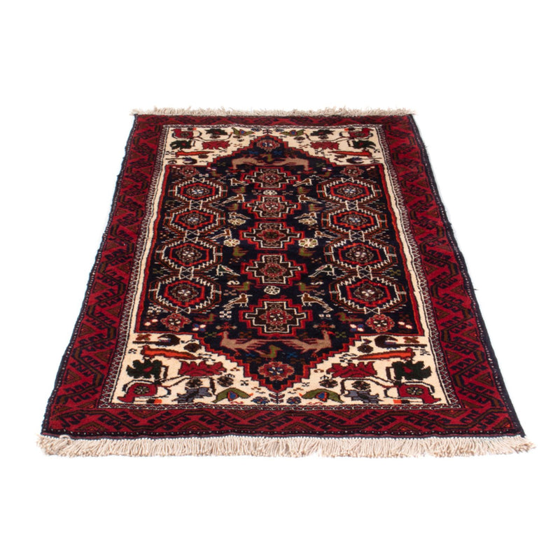 Loper Baluch tapijt - 175 x 85 cm - donkerblauw