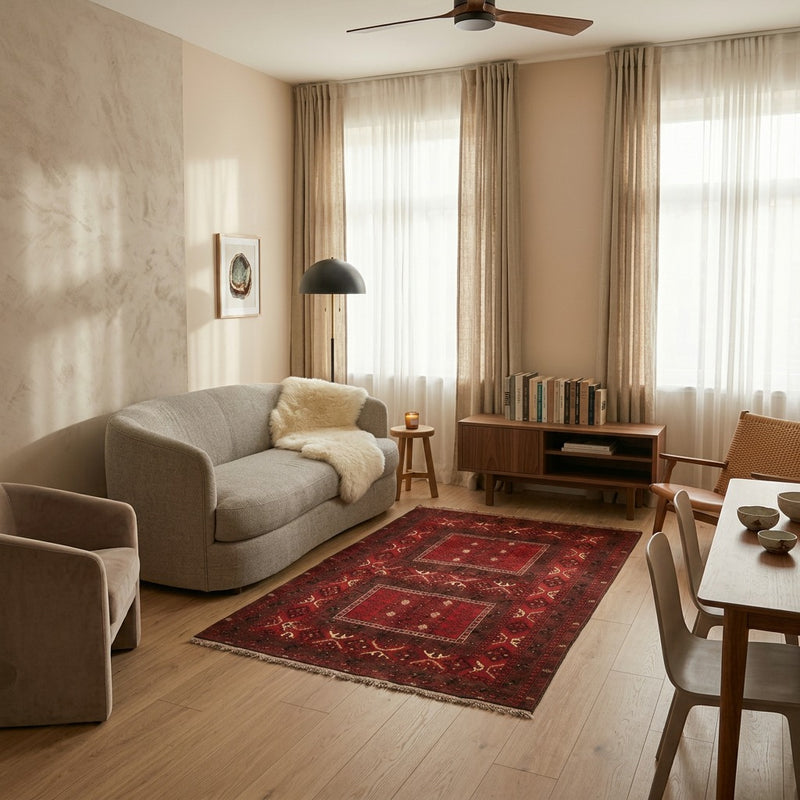 Turkaman tapijt 244x158cm - Perzisch tapijt