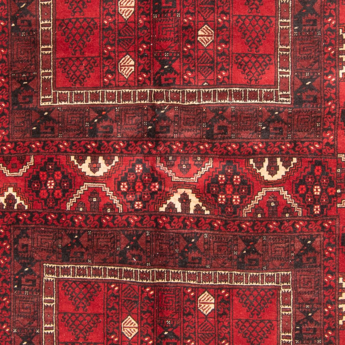 Turkaman tapijt - 244 x 158 cm - rood