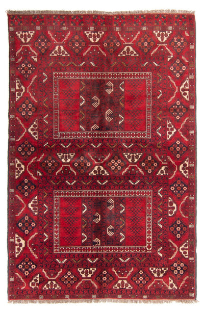 Turkaman tapijt 153x230cm - Perzisch tapijt - rood