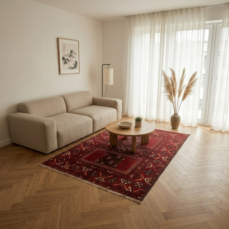 Turkaman tapijt 230x153cm - Perzisch tapijt