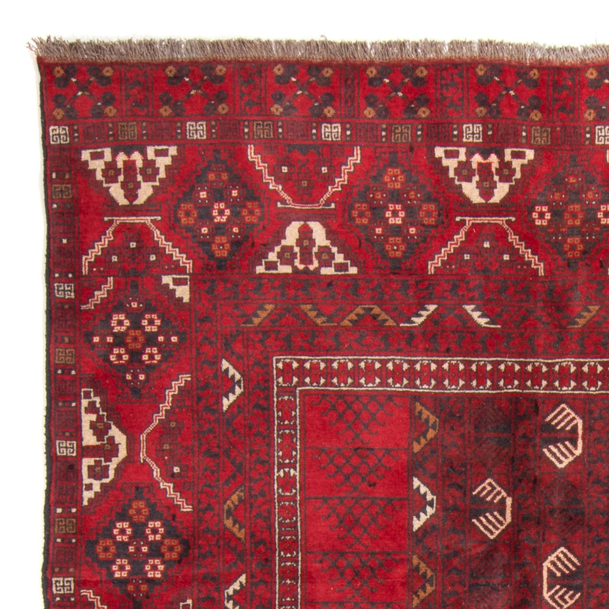 Turkaman tapijt - 230 x 153 cm - rood