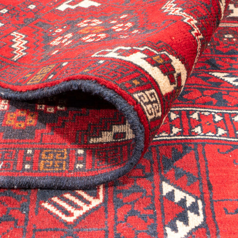 Turkaman tapijt - 230 x 153 cm - rood