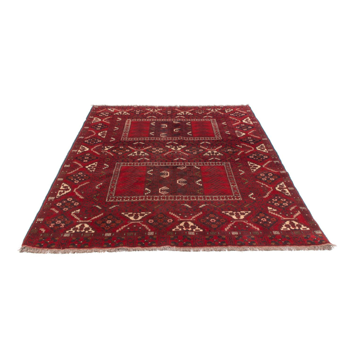 Turkaman tapijt - 230 x 153 cm - rood