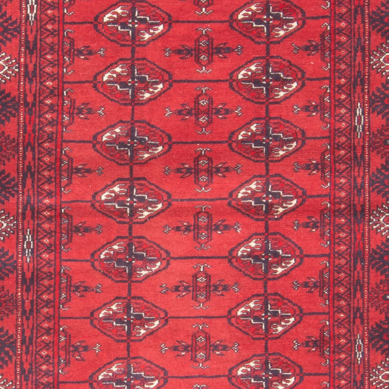 Loper Turkaman tapijt - 191 x 88 cm - rood