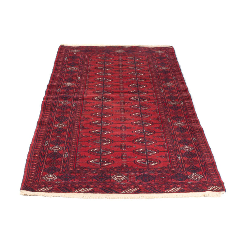 Loper Turkaman tapijt - 191 x 88 cm - rood