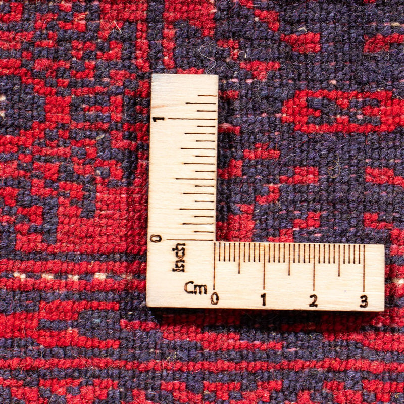 Loper Turkaman tapijt - 191 x 88 cm - rood