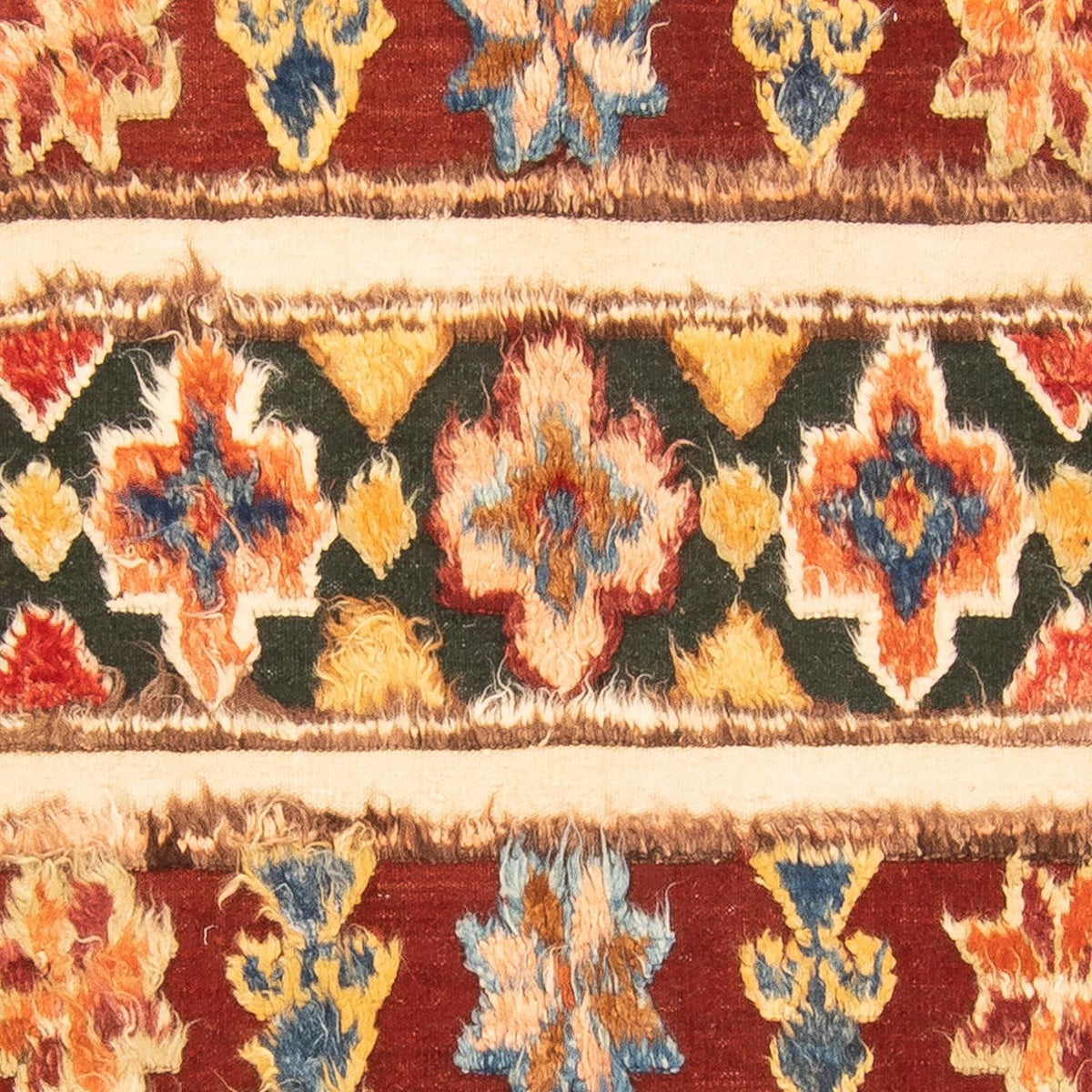 Berber tapijt - 211 x 158 cm - veelkleurig