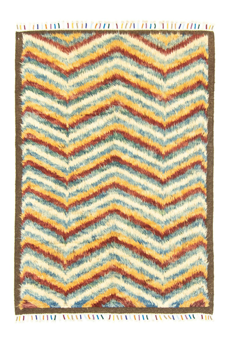 Berber tapijt - 206 x 147 cm - gekleurd
