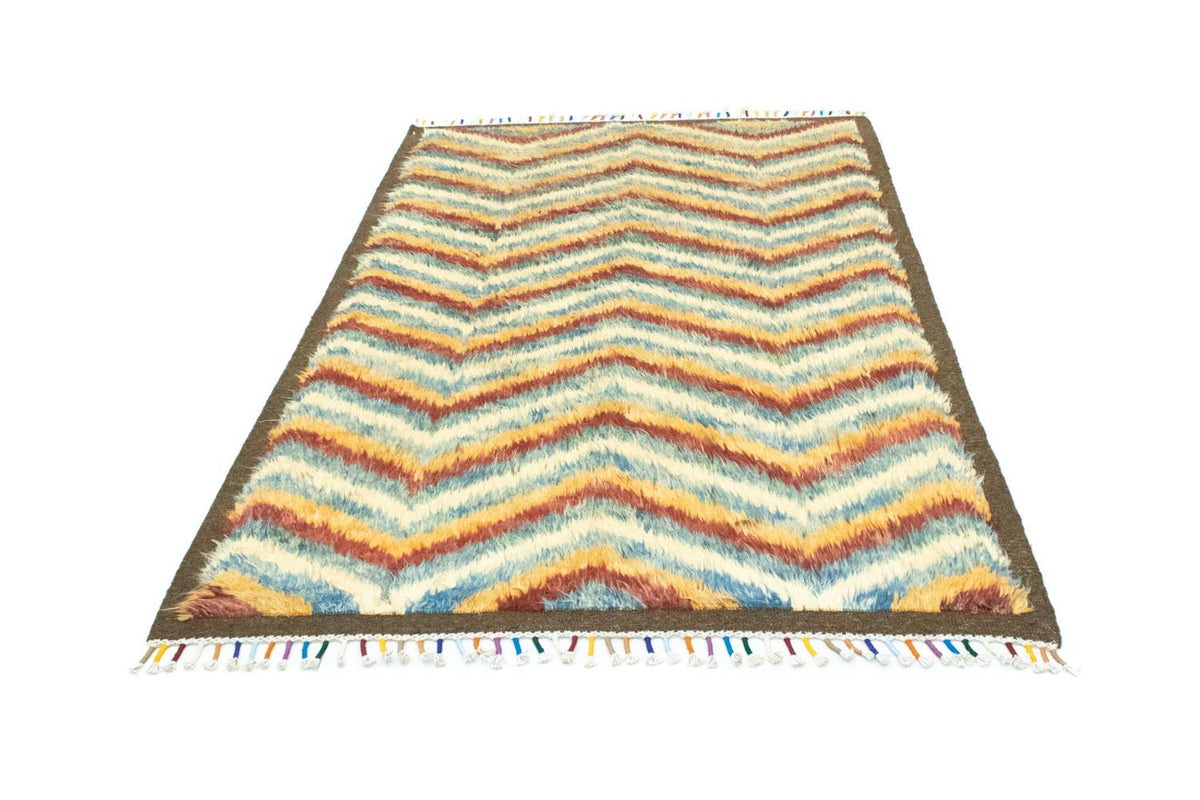 Berber tapijt - 206 x 147 cm - gekleurd