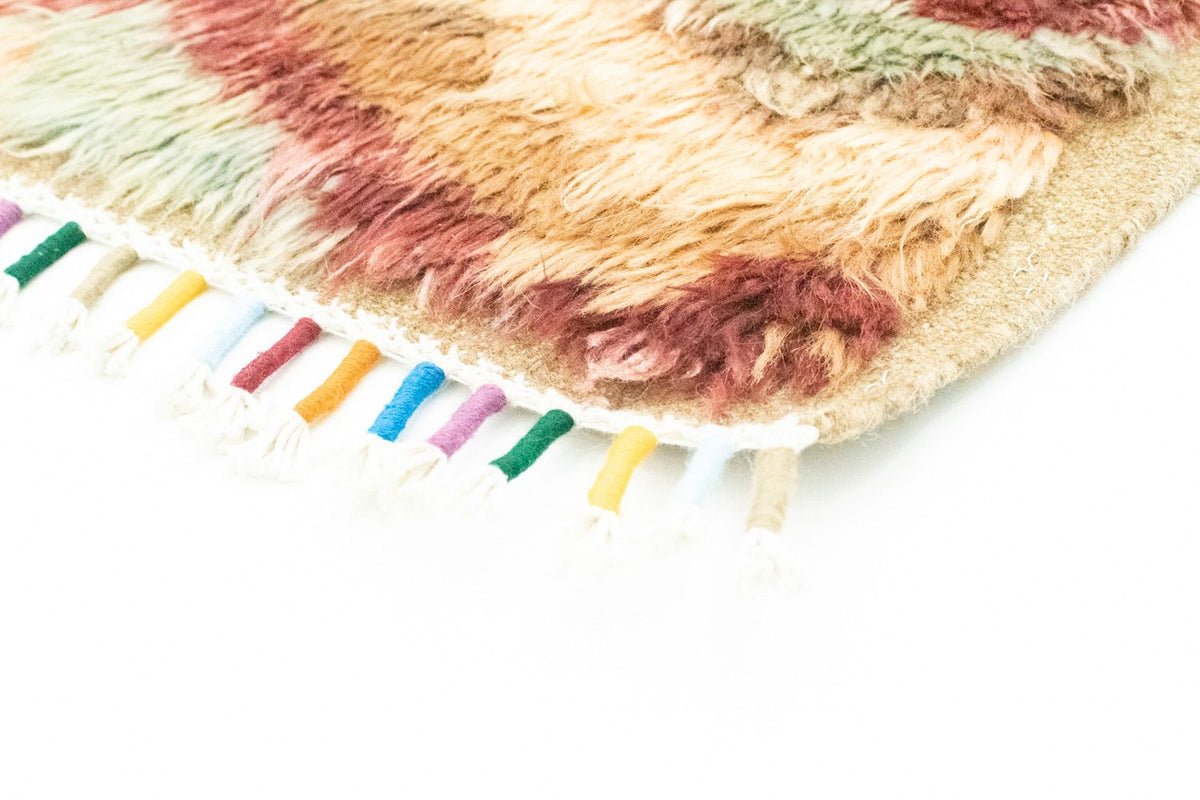 Berber tapijt - 200 x 147 cm - gekleurd