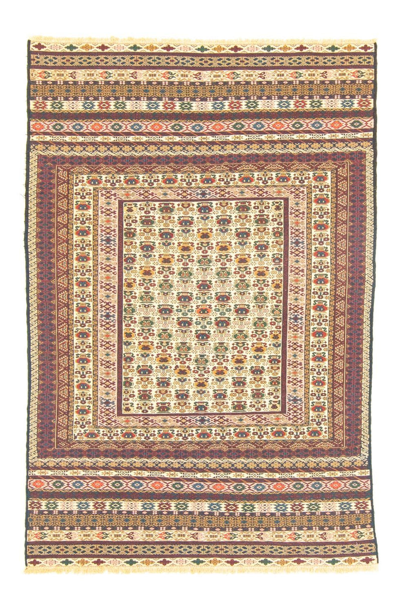 Kelim tapijt - Oosters - 183 x 127 cm - beige