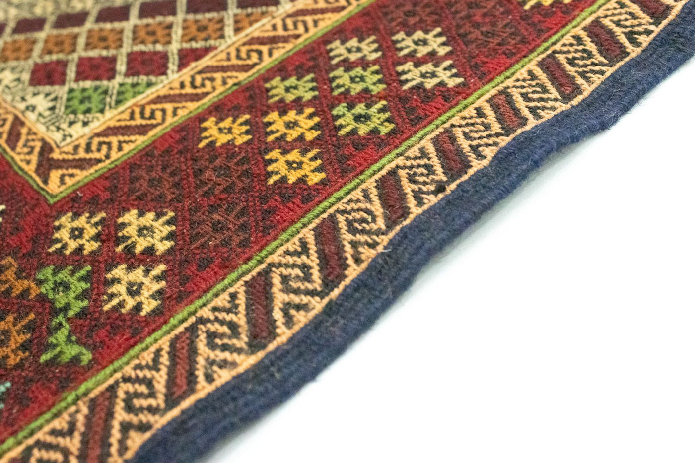 Kelim Afghan Tapijt 208x85cm