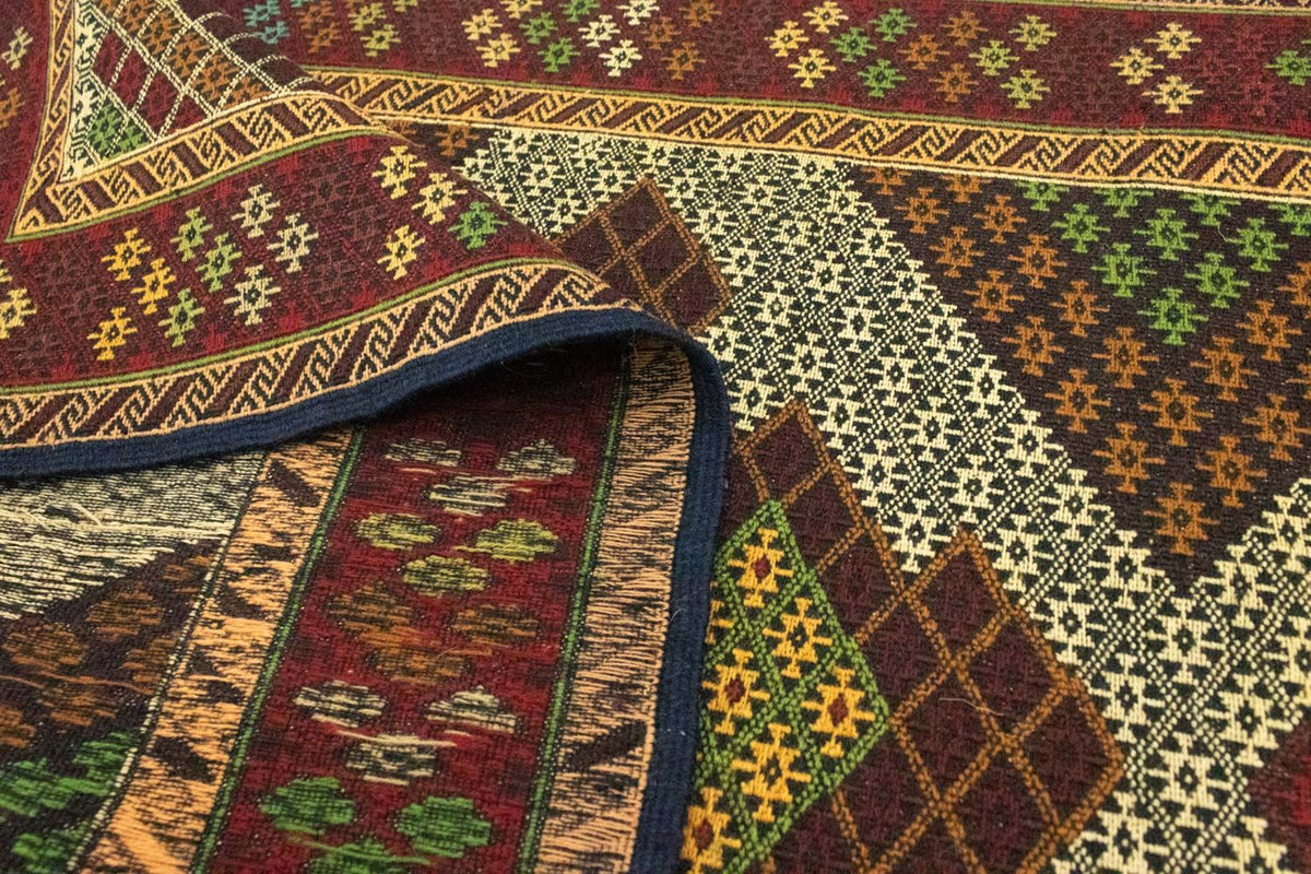 Loper Kelim tapijt - Oosters - 208 x 85 cm - beige