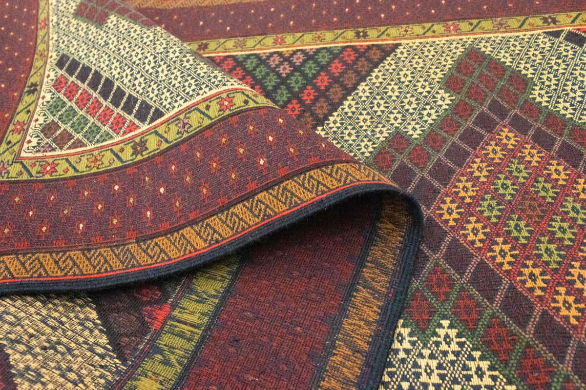 Loper Kelim tapijt - Oosters - 191 x 88 cm - bruin