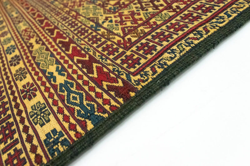 Kelim tapijt - Oosters - 208 x 133 cm - bruin