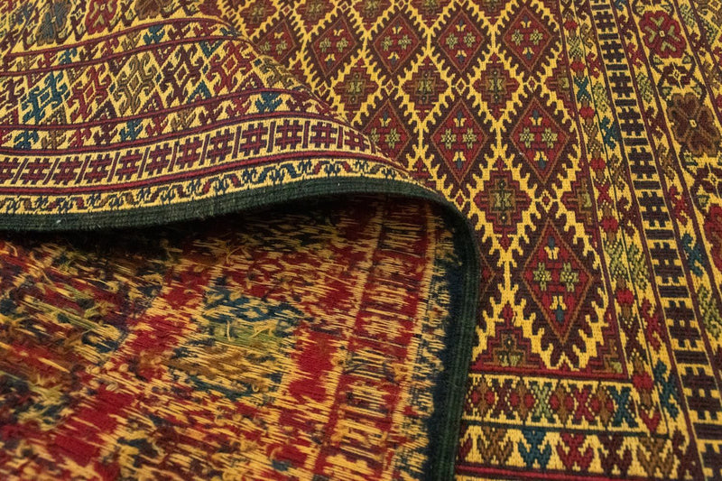 Kelim tapijt - Oosters - 208 x 133 cm - bruin