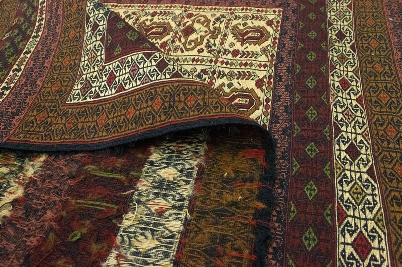 Kelim tapijt - Oosters - 196 x 123 cm - beige