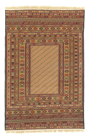 Kelim tapijt - Oosters - 189 x 130 cm - bruin