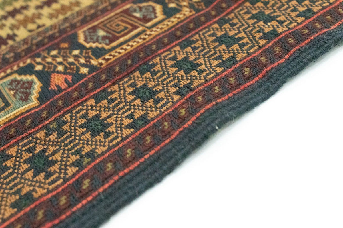 Kelim tapijt - Oosters - 186 x 89 cm - bruin