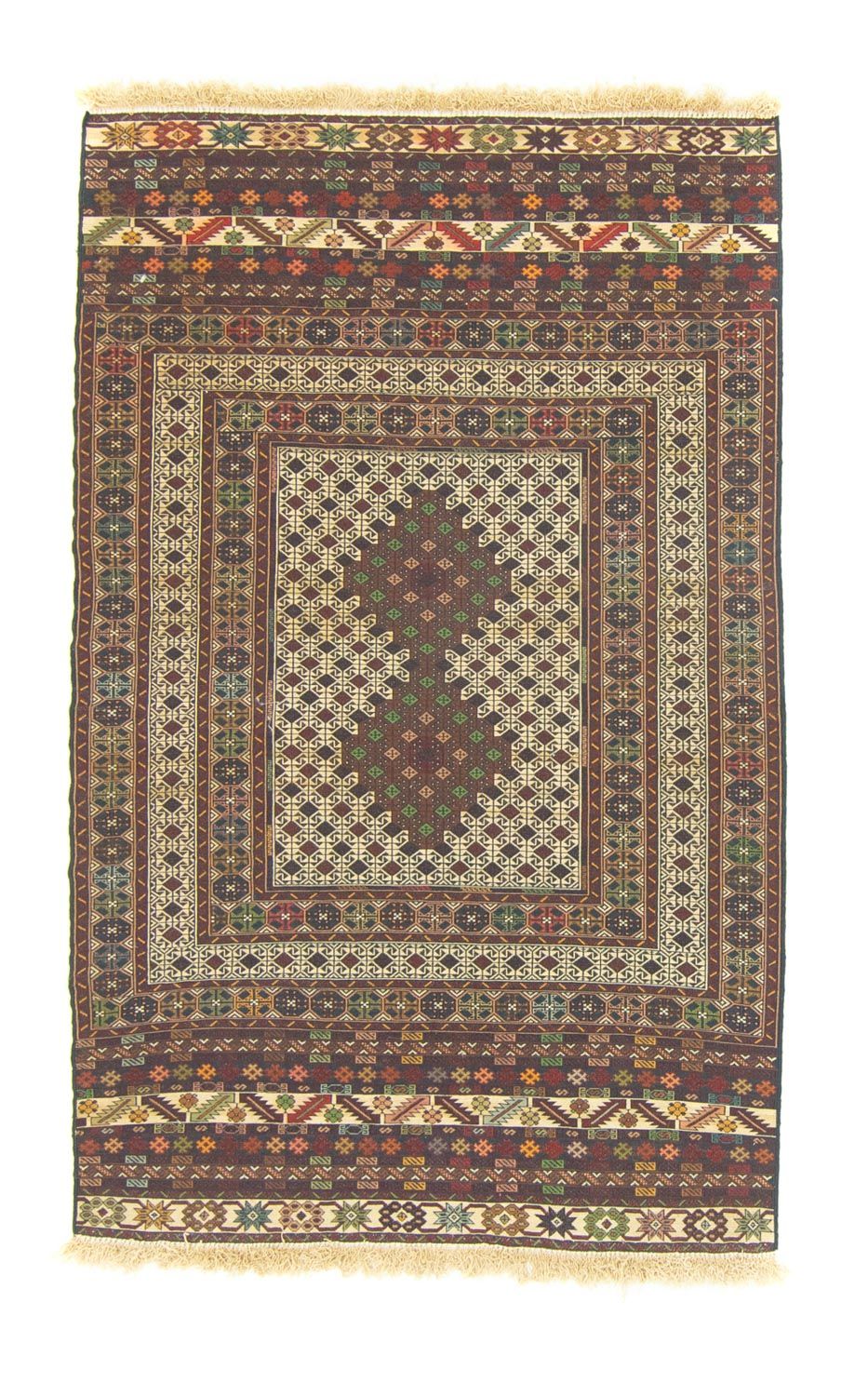 Kelim tapijt - Oosters - 157 x 100 cm - beige