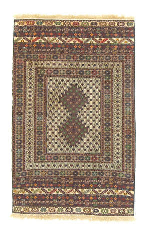 Kelim tapijt - Oosters - 157 x 100 cm - beige