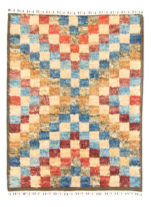 Berber tapijt - 206 x 143 cm - gekleurd