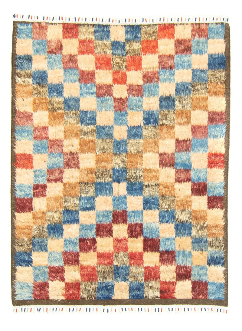 Berber tapijt - 206 x 143 cm - gekleurd