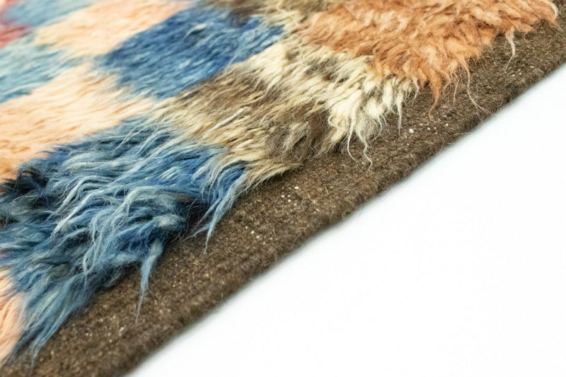 Berber tapijt - 206 x 143 cm - gekleurd