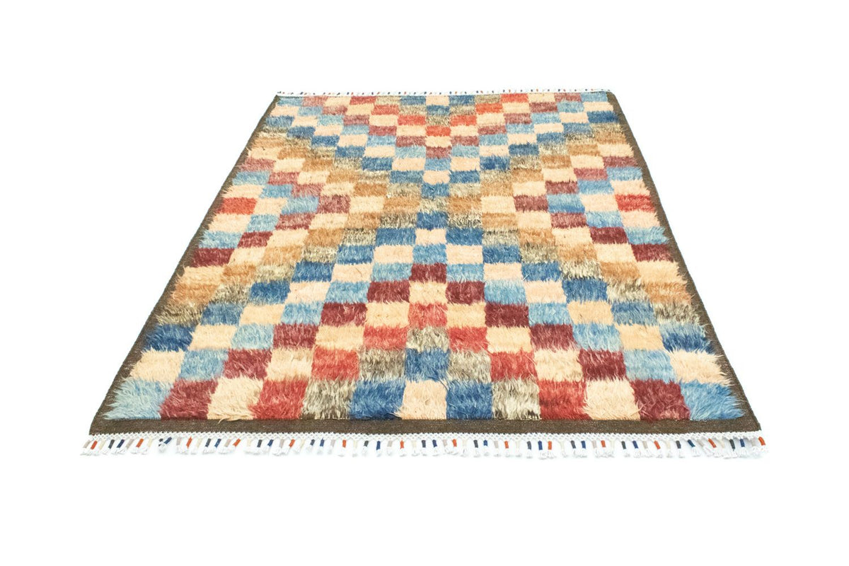 Berber tapijt - 206 x 143 cm - gekleurd