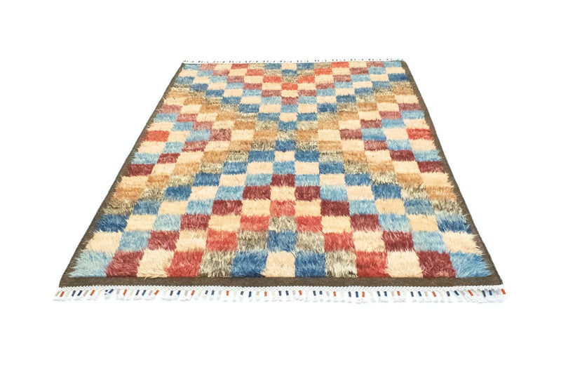 Berber tapijt - 206 x 143 cm - gekleurd