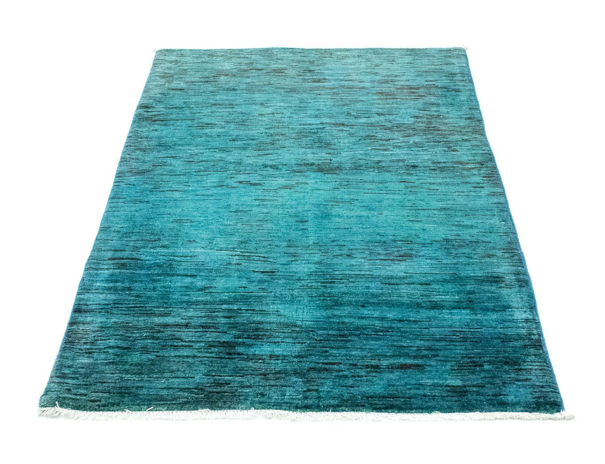 Ziegler tapijt - Modern - 145 x 97 cm - benzine blauw