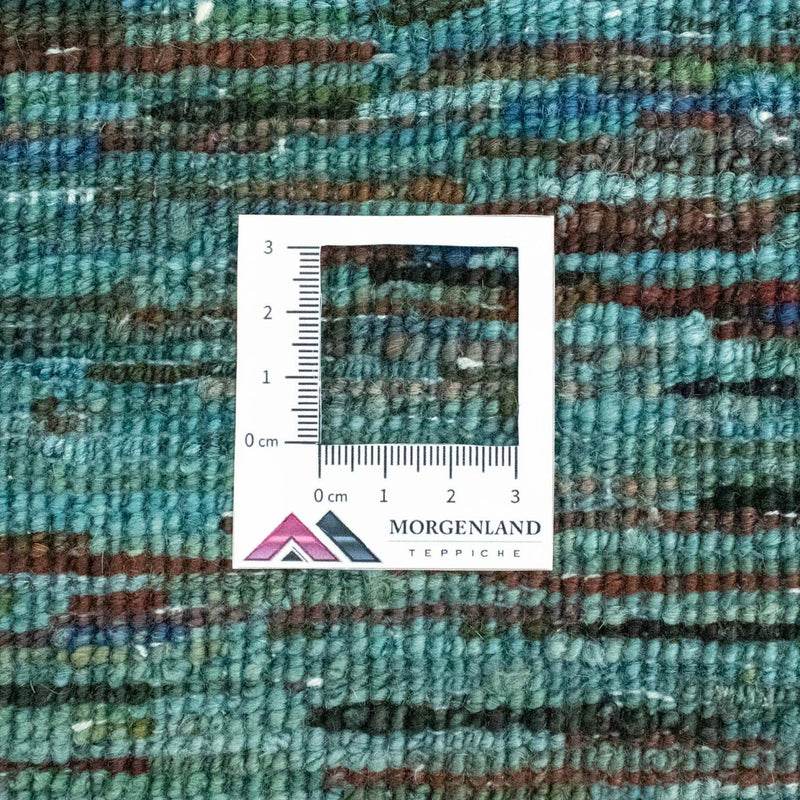 Ziegler tapijt - Modern - 145 x 97 cm - benzine blauw