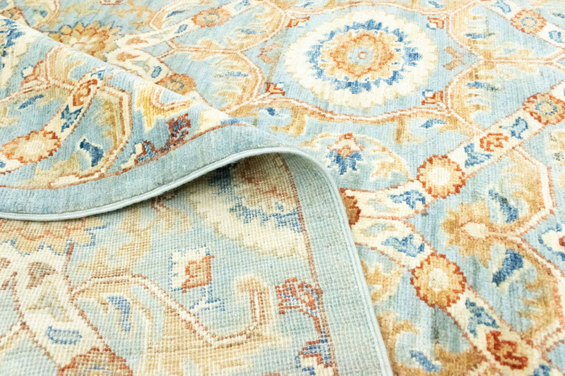 Loper Ziegler tapijt - Modern - 194 x 100 cm - groen