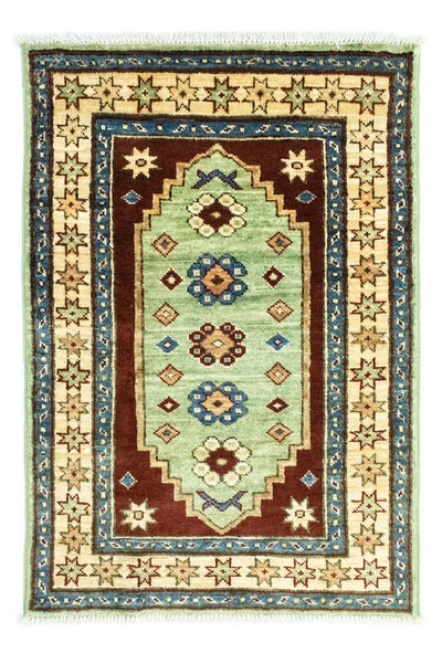 Kazak Tapijt 62x88cm - Oosters Tapijt