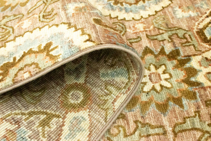 Loper Ziegler tapijt - 201 x 48 cm - bruin