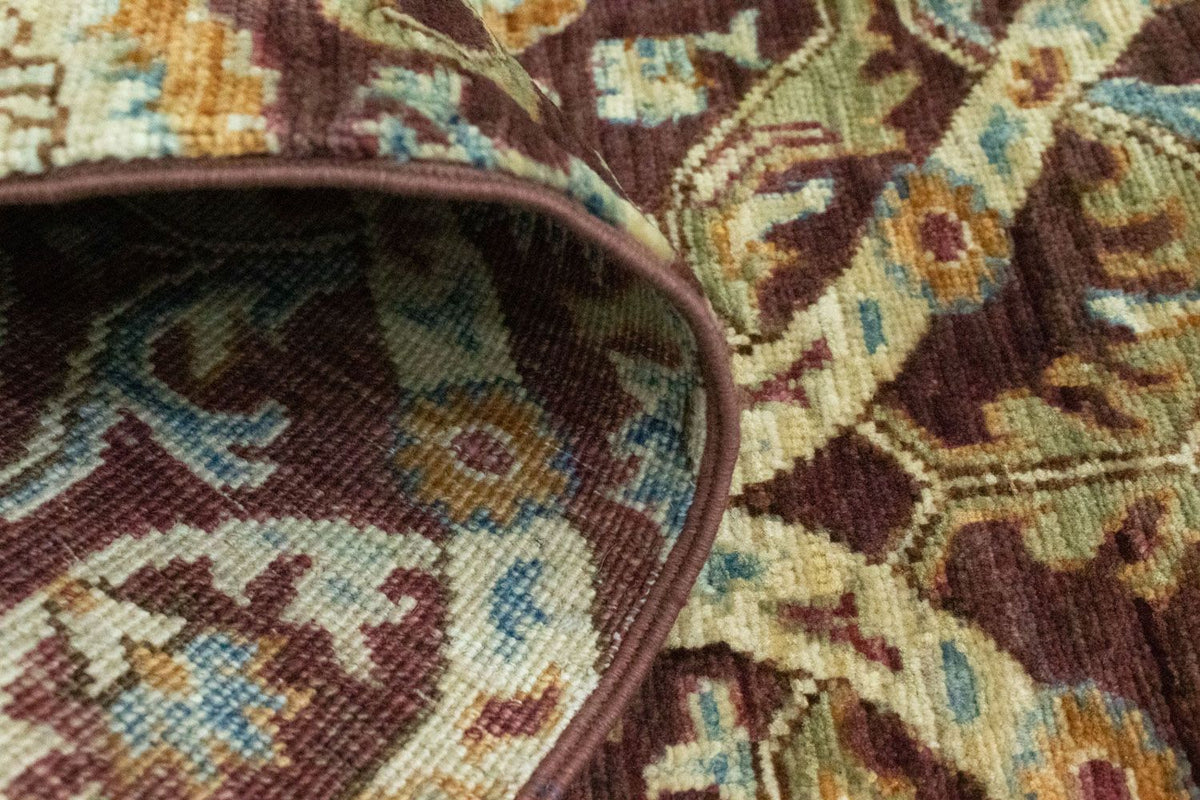 Loper Ziegler tapijt - 201 x 47 cm - bruin