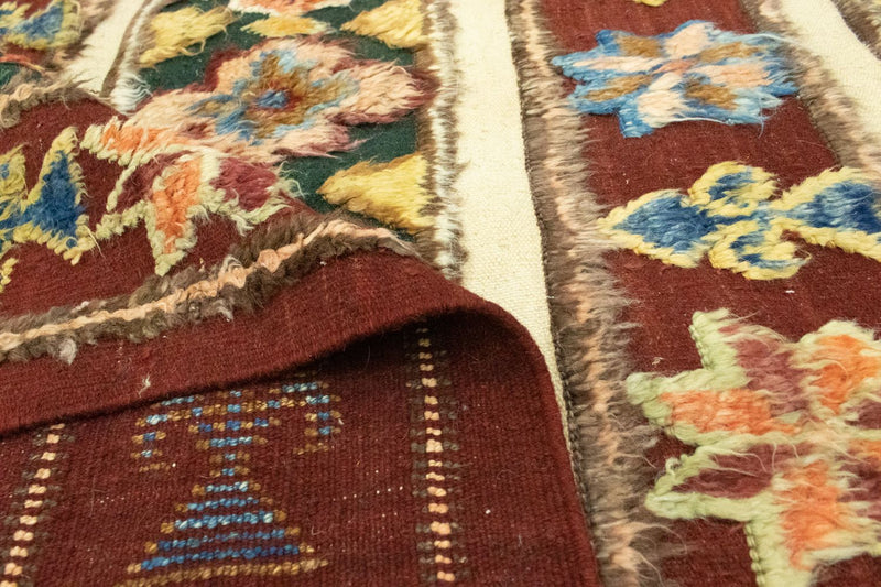 Berber tapijt - 211 x 158 cm - rood