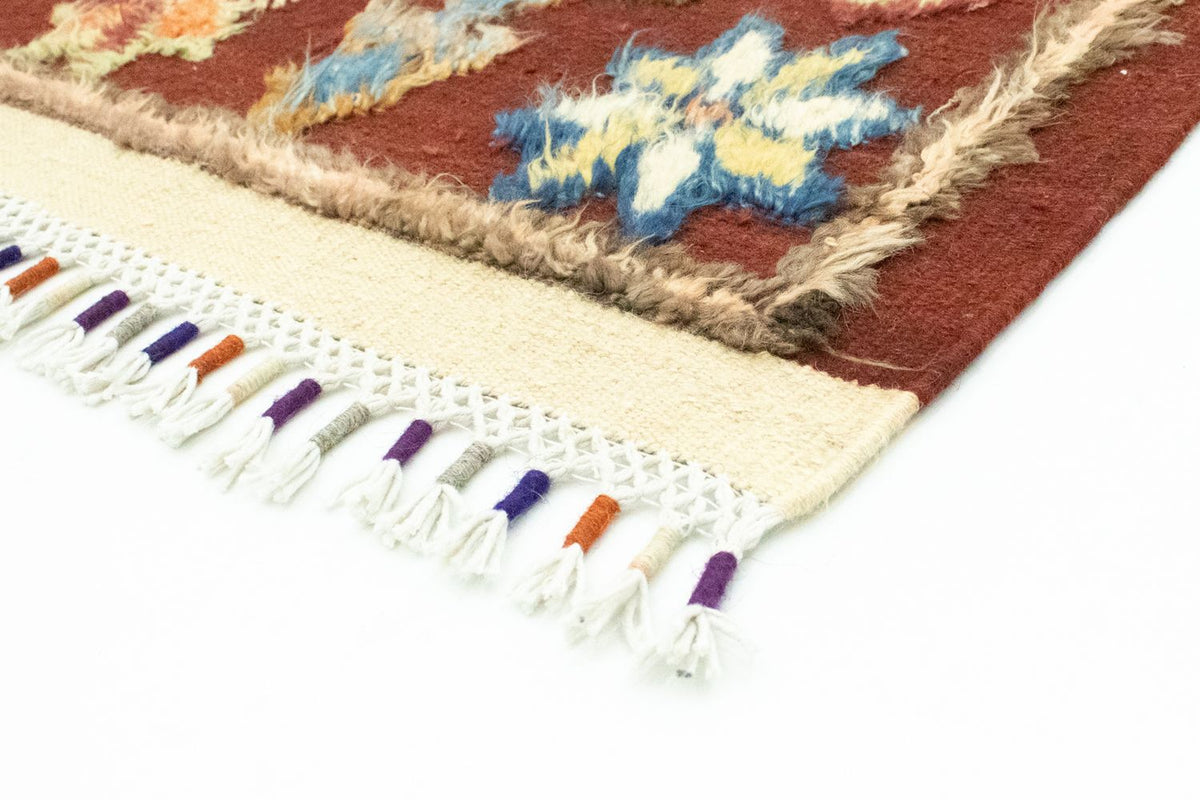 Berber tapijt - 211 x 158 cm - rood