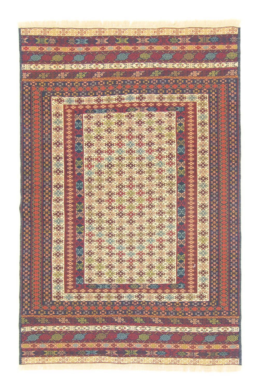 Kelim tapijt - Oosters - 186 x 126 cm - beige