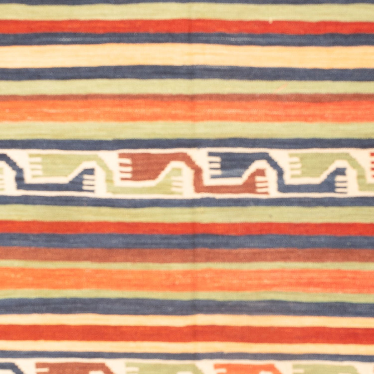 Kelim tapijt - Oosters - 202 x 154 cm - veelkleurig